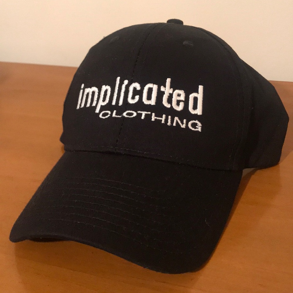 Black “Implicated Clothing” dad hat